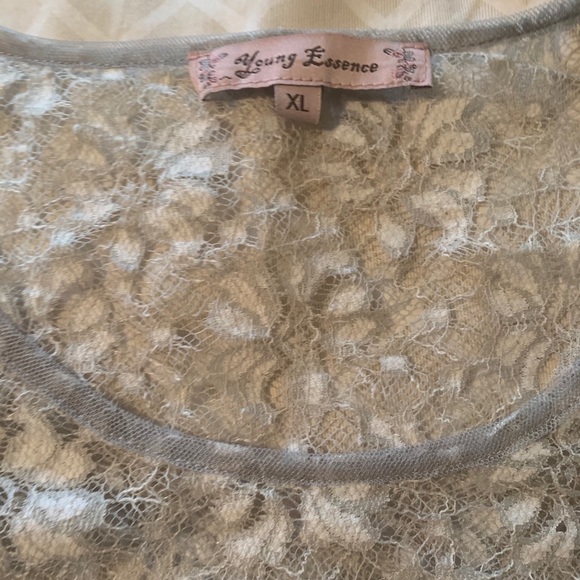 Sheer Lace Top - Picture 5 of 5